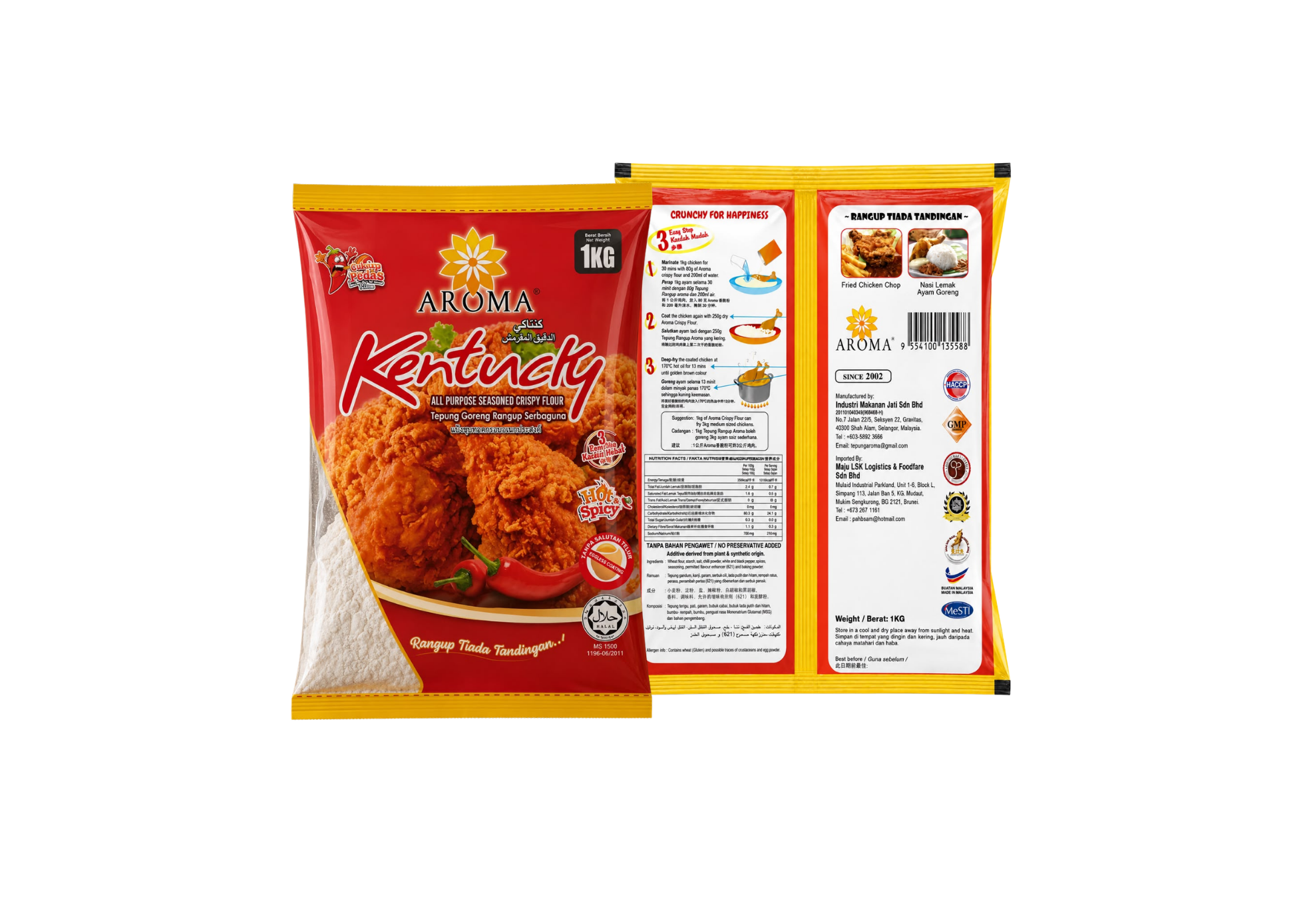 Hot&Spicy New Packaging 1kg
